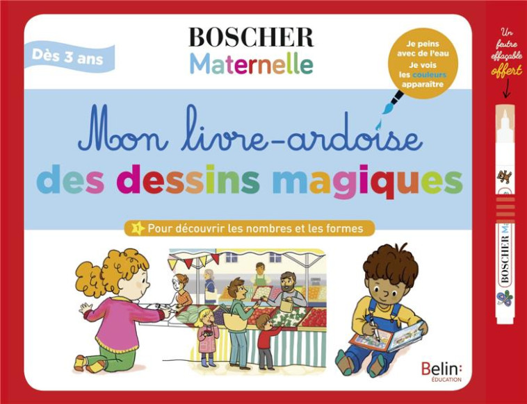 MON LIVRE-ARDOISE DES DESSINS - ROUBINEAU MELANIE - BELIN