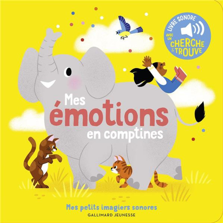 MES EMOTIONS EN COMPTINES - DE - MICHAUD - GALLIMARD