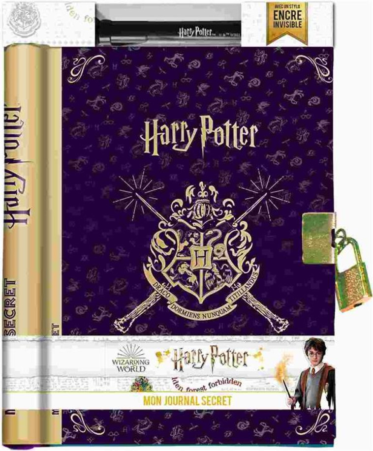 HARRY POTTER - MON JOURNAL SEC - PLAYBAC EDITIONS - NC