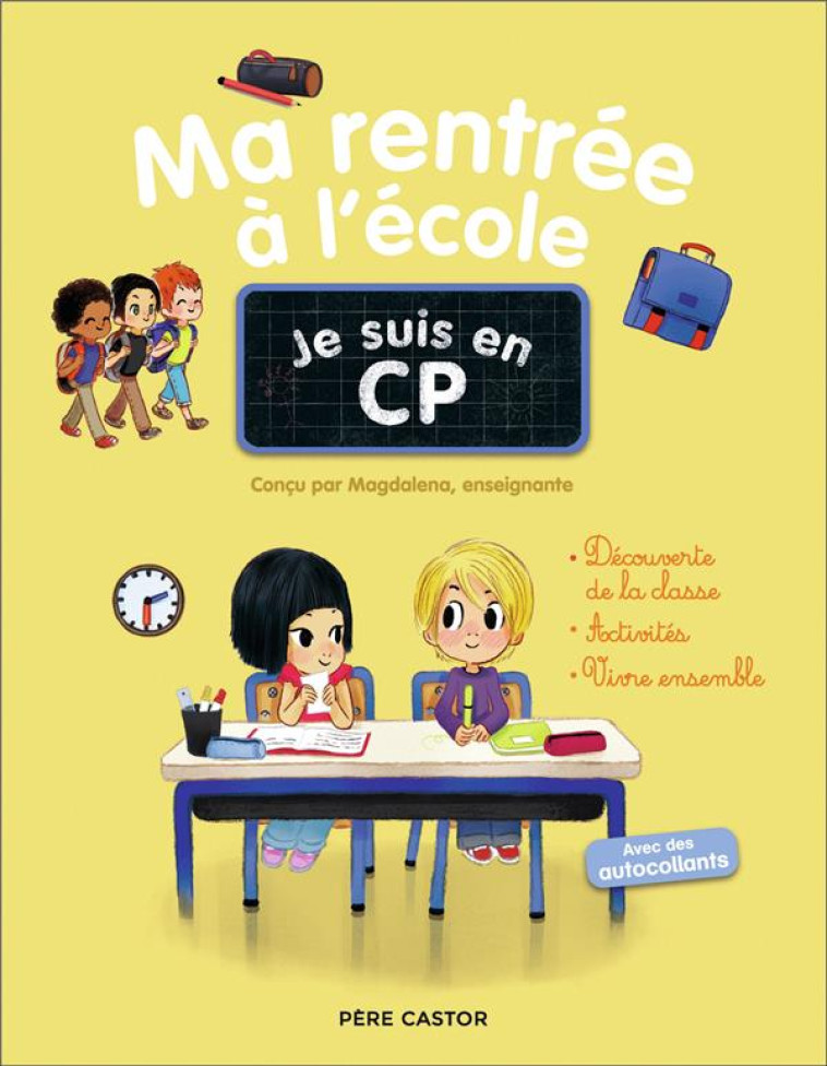 JE SUIS EN CP - MA RENTREE A L - MAGDALENA/RISTORD - FLAMMARION