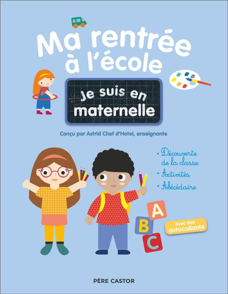 JE SUIS EN MATERNELLE - MA REN - CHEF D'HOTEL - FLAMMARION