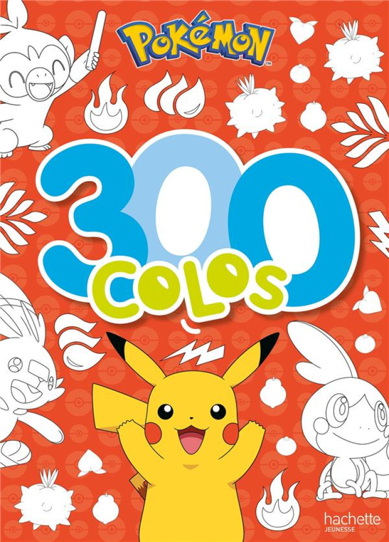 POKEMON - 300 COLOS POKEMON GA - XXX - HACHETTE