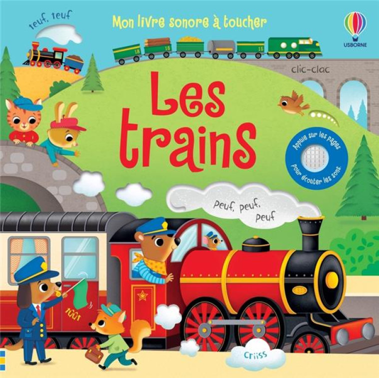 LES TRAINS - MON LIVRE SONORE - TAPLIN/IOSSA/EVER - NC