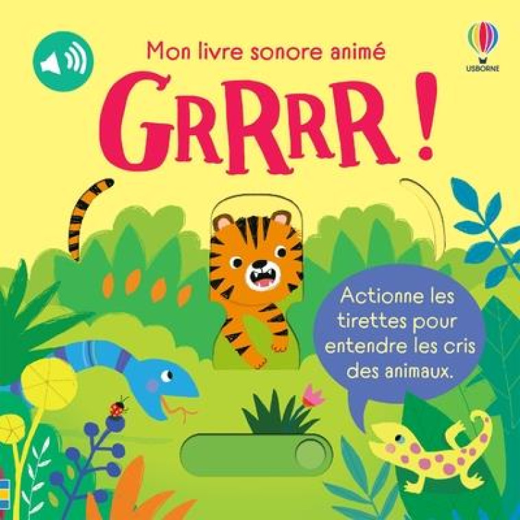 GRRRR ! - MON LIVRE SONORE ANI - TAPLIN/BUSBY/DURBER - NC