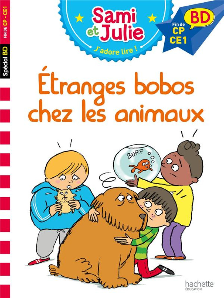 SAMI ET JULIE BD : ETRANGES BO - BONTE/LEBRUN/AUDRAIN - HACHETTE