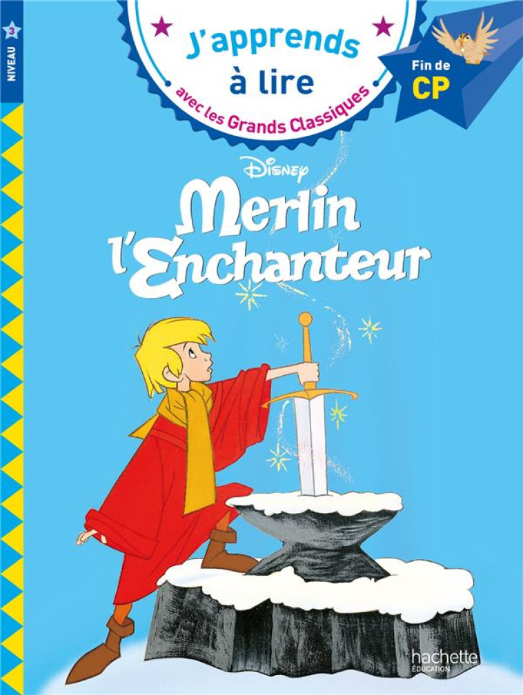 MERLIN L-ENCHANTEUR CP NIVEAU - ALBERTIN ISABELLE - HACHETTE