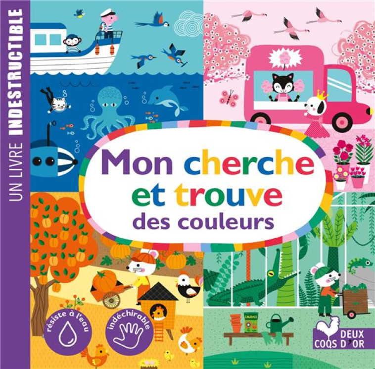 MON CHERCHE ET TROUVE DES COUL - GWE - HACHETTE