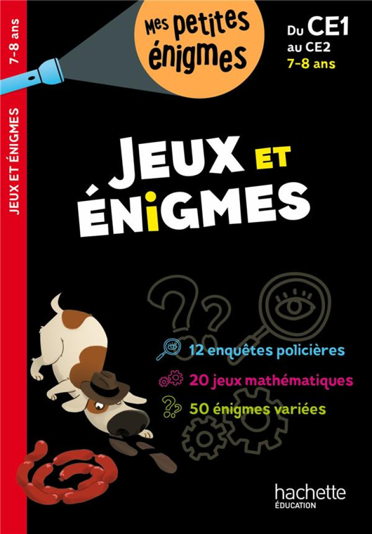 JEUX ET ENIGMES DU CE1 AU CE2 - BERGER/LECREUX - HACHETTE