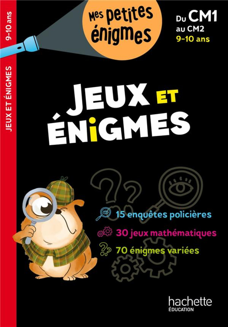 JEUX ET ENIGMES DU CM1 AU CM2 - BERGER ERIC - HACHETTE