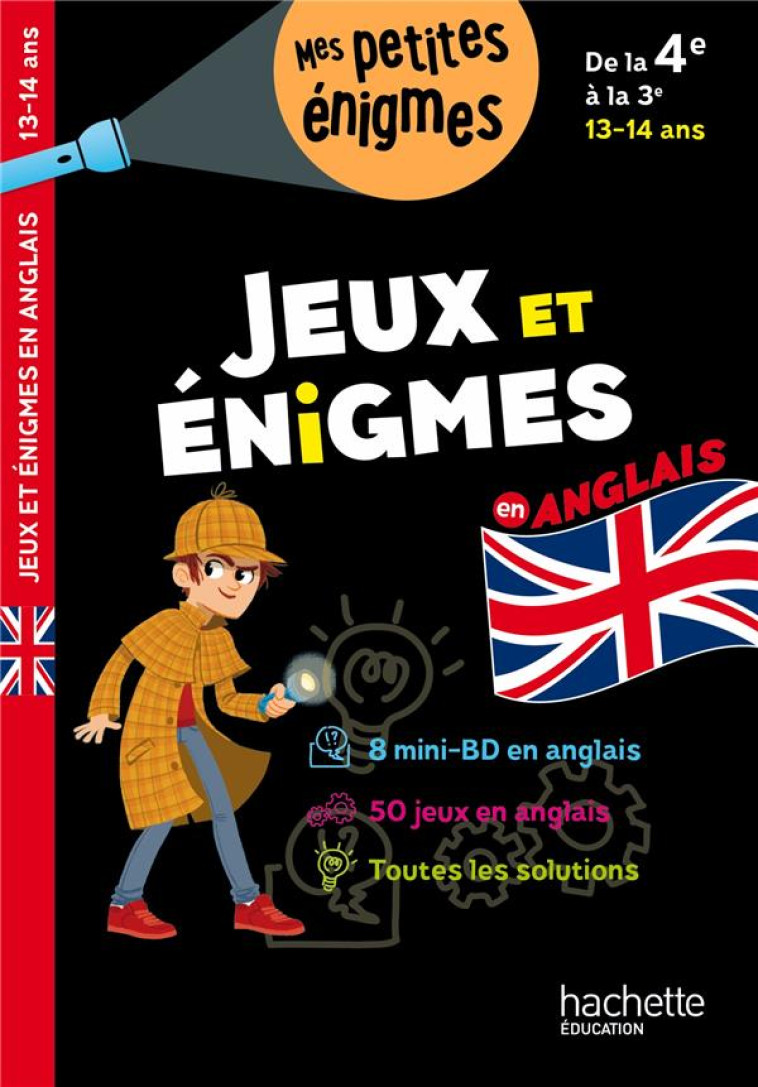 JEUX ET ENIGMES EN ANGLAIS DE - ROBINSON SUZANNA - HACHETTE