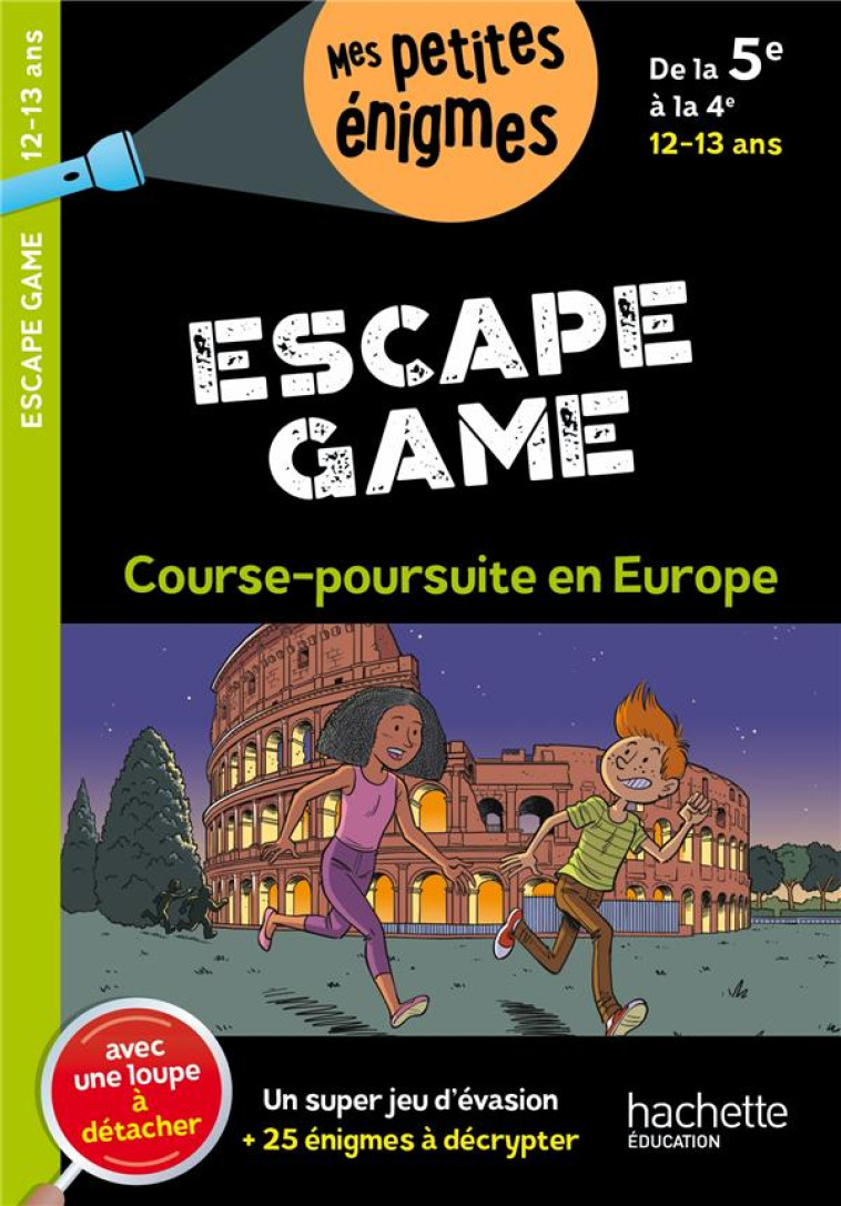 ESCAPE GAME DE LA 5E A LA 4E - - LEBRUN SANDRA - HACHETTE