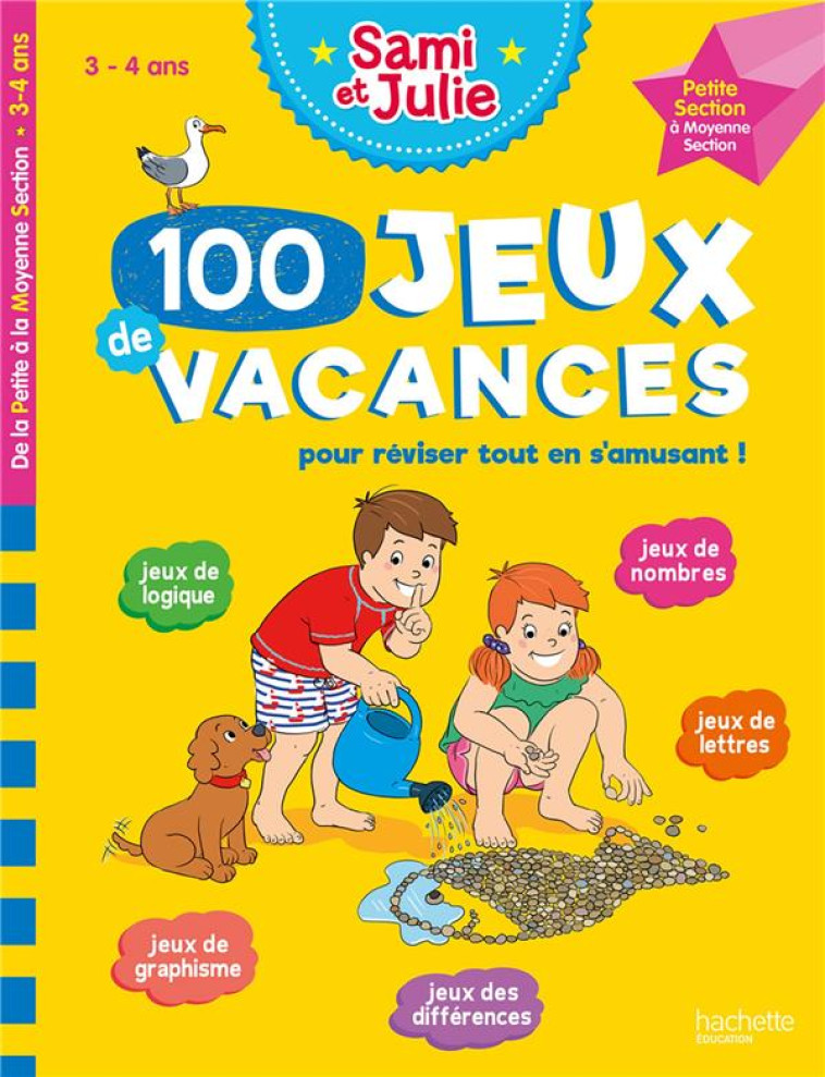 100 JEUX DE VACANCES AVEC SAMI - LEBRUN/BOYER - HACHETTE