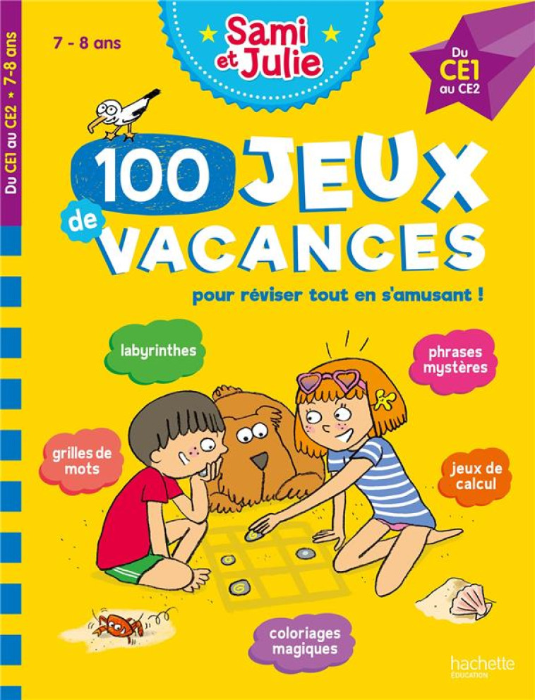 100 JEUX DE VACANCES AVEC SAMI - LEBRUN/BONTE - HACHETTE