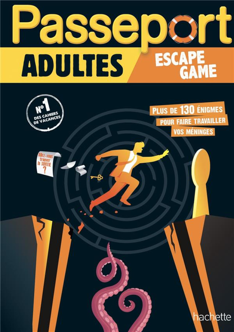 PASSEPORT ADULTES ESCAPE GAMES - REBUFELLO/LEBRUN - HACHETTE