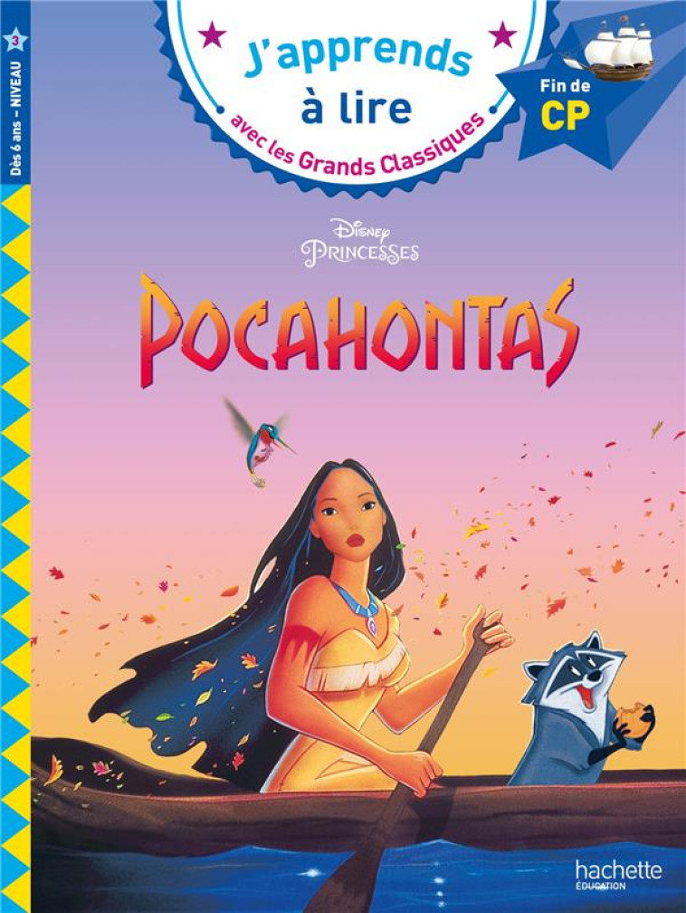 DISNEY - POCAHONTAS, CP NIVEAU - ALBERTIN/GEFFROY - HACHETTE