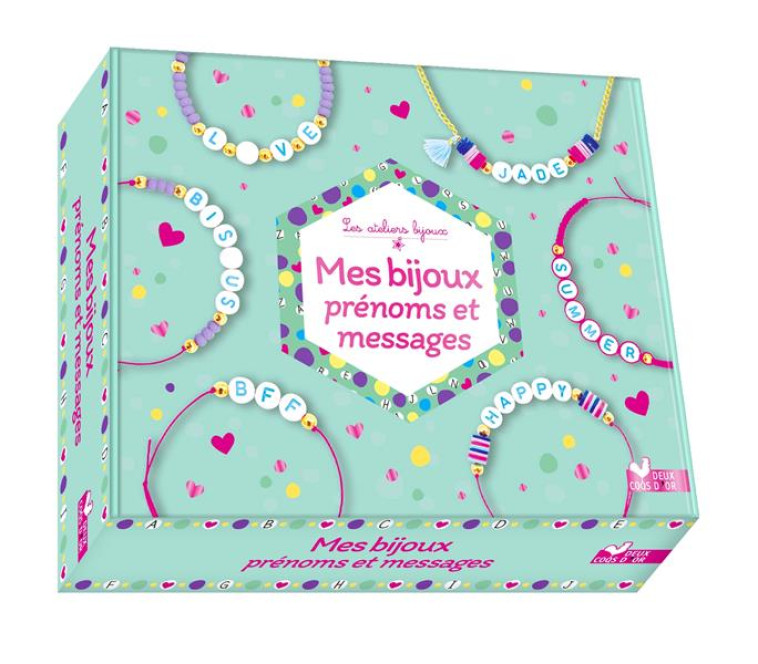 MES BIJOUX PRENOMS ET MESSAGES - LA FABRICOTERIE - HACHETTE