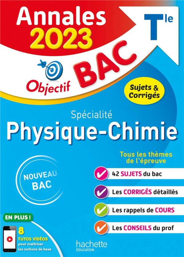 ANNALES OBJECTIF BAC 2023 - SP - DE LA BAUME - ELFASS - HACHETTE