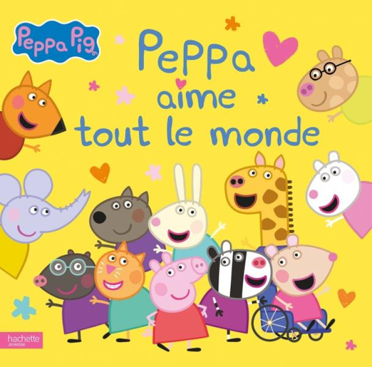 PEPPA PIG - PEPPA AIME TOUT LE - XXX - HACHETTE