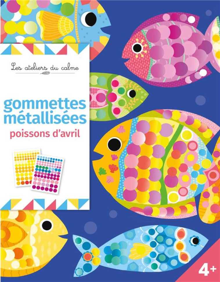 GOMMETTES METALLISEES POISSONS - AHRWEILLER LUCILE - NC