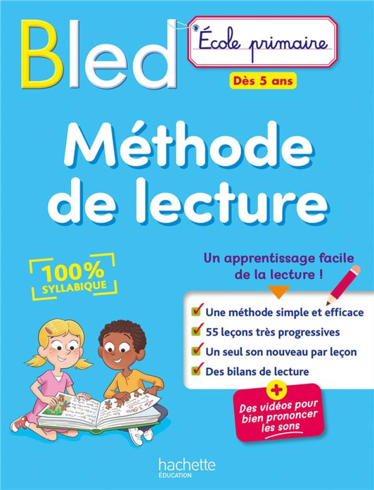 BLED METHODE DE LECTURE DES 5 - COUQUE CLAUDE - HACHETTE