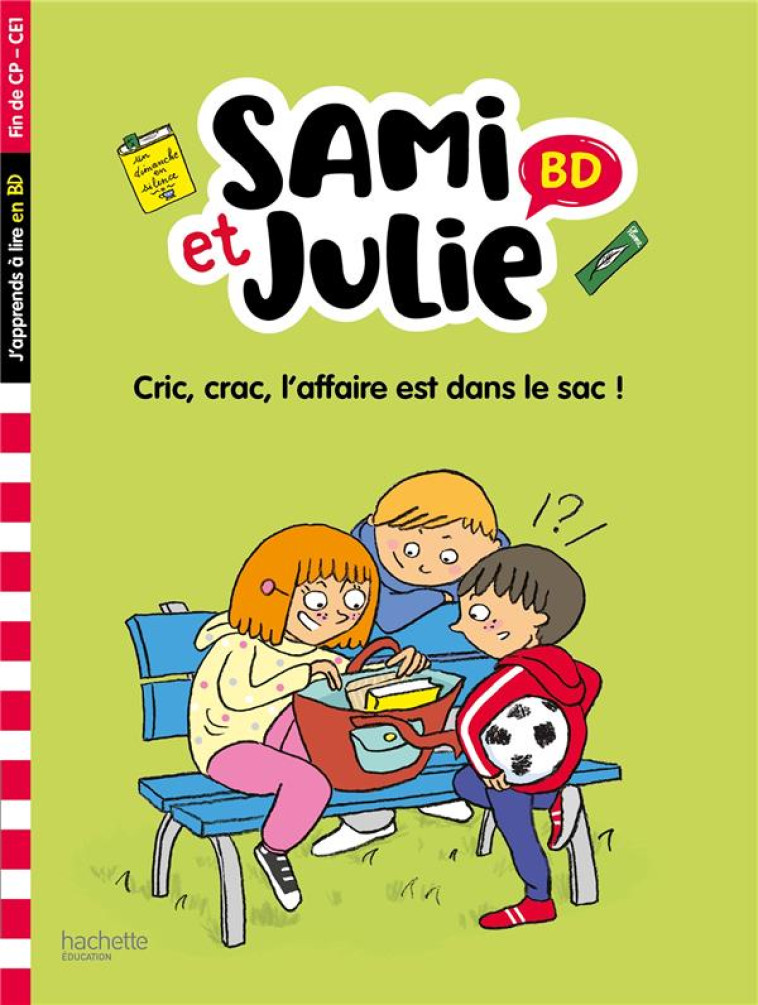 SAMI ET JULIE BD FIN DE CP- CE - BONTE/LEBRUN/AUDRAIN - HACHETTE