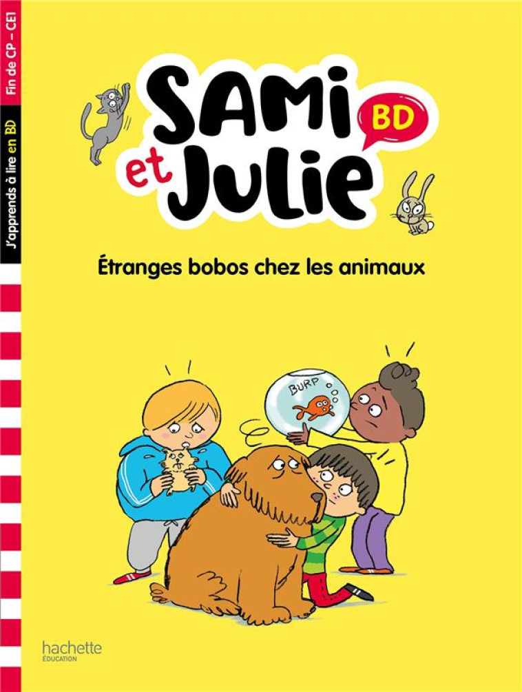 SAMI&JULIE BD CP- CE1 ETRANGES - BONTE/LEBRUN/AUDRAIN - HACHETTE