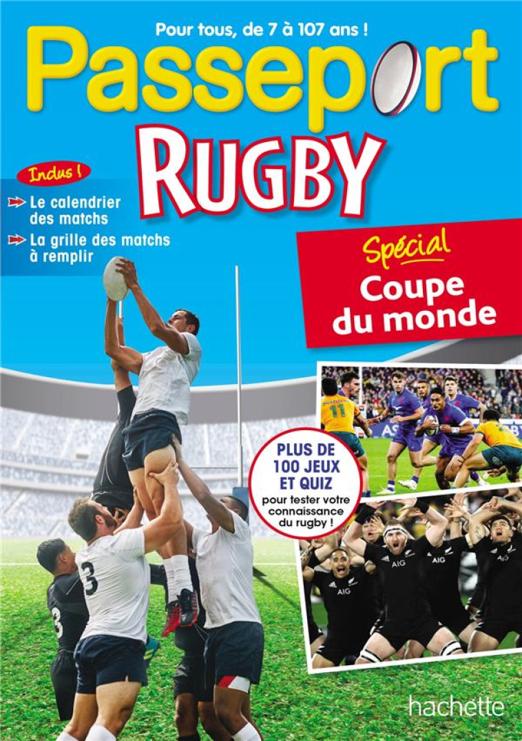 PASSEPORT ADULTES RUGBY SPECIA - BONAMY/POIRIER - HACHETTE