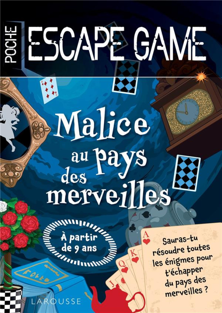 ESCAPE GAME DE POCHE JUNIOR : - SAINT-MARTIN GILLES - LAROUSSE