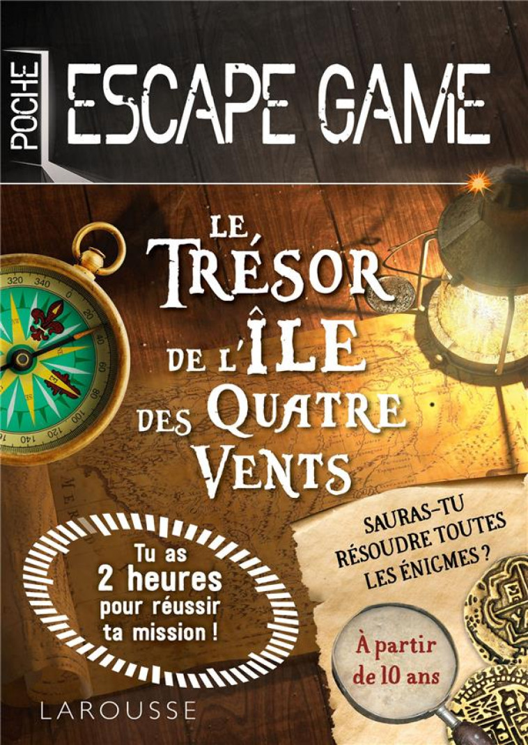 ESCAPE DE GAME DE POCHE  - LE - SAINT-MARTIN GILLES - LAROUSSE