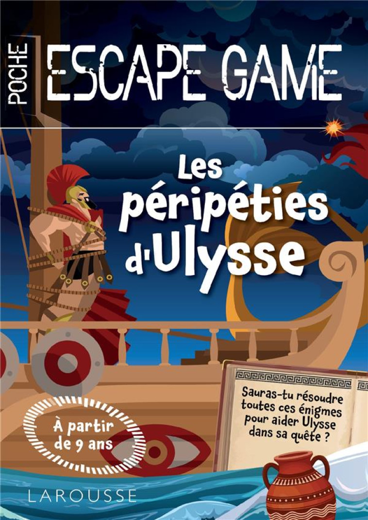 ESCAPE DE GAME DE POCHE JUNIOR - CLUZEL VALERIE - LAROUSSE