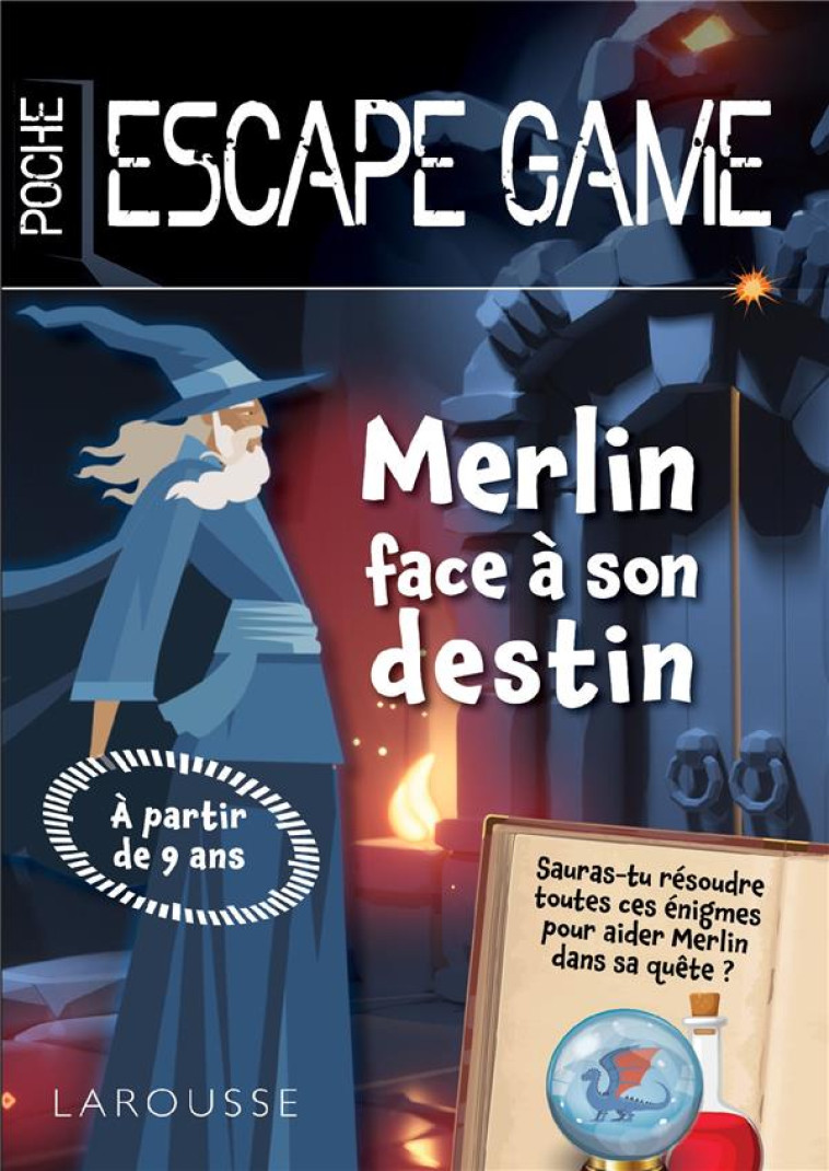 ESCAPE DE GAME DE POCHE JUNIOR - CLUZEL VALERIE - LAROUSSE