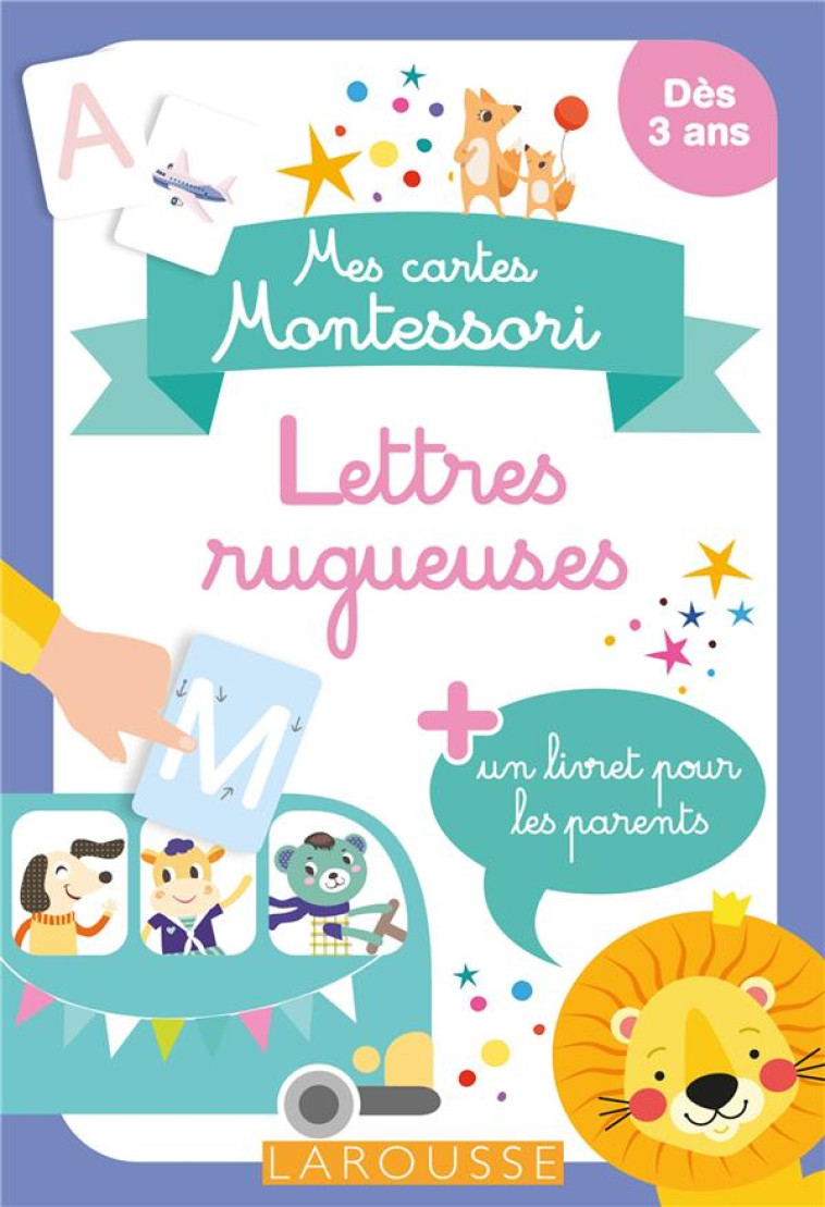 MES CARTES MONTESSORI : LETTRE - COLLECTIF - LAROUSSE