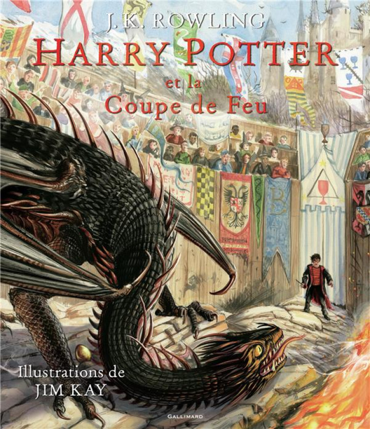 HARRY POTTER, IV : HARRY POTTE - ROWLING/KAY - GALLIMARD