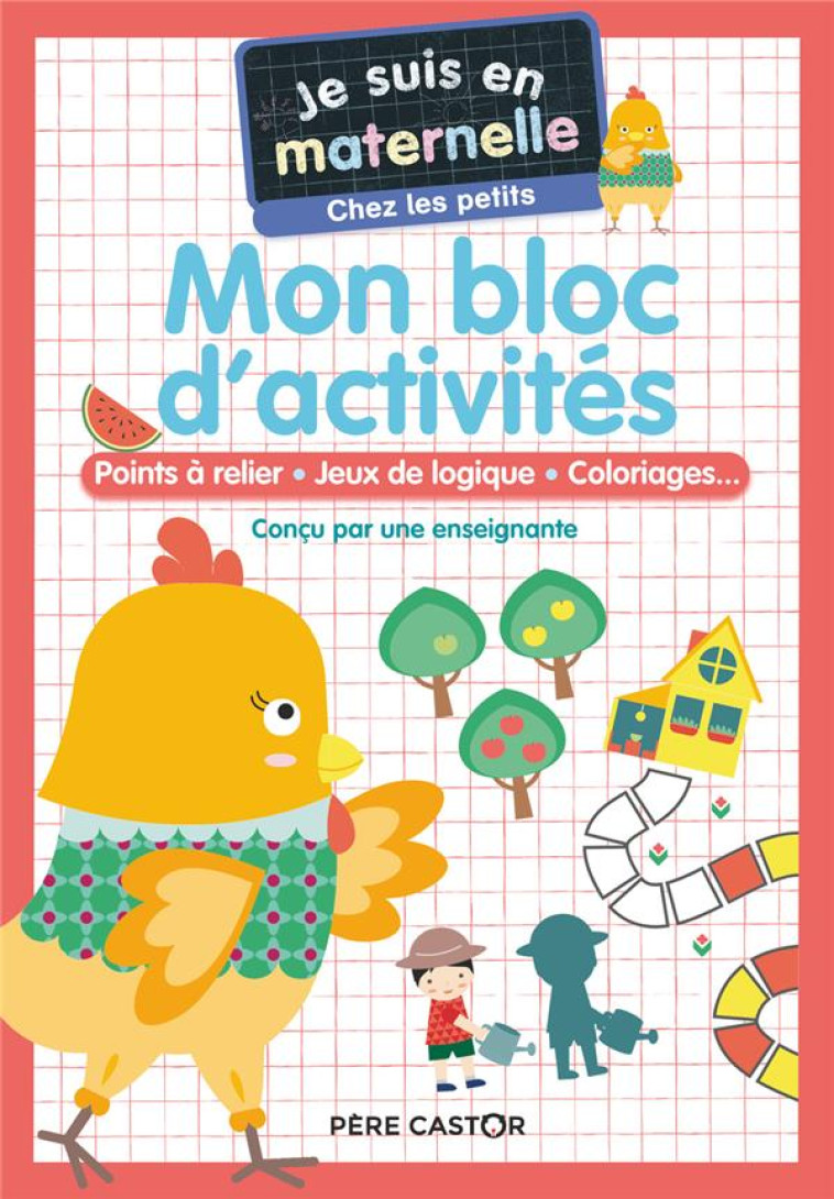 MON BLOC D-ACTIVITES - POINTS - CHEF D'HOTEL - FLAMMARION