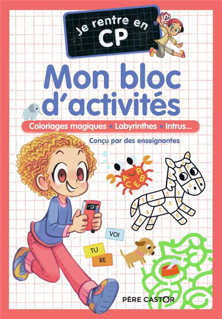 MON BLOC D-ACTIVITES - COLORIA - MAGDALENA/CARBONEILL - FLAMMARION