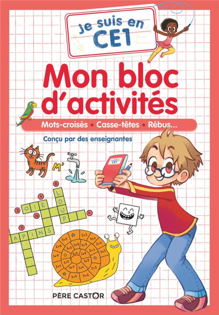 MON BLOC D-ACTIVITES - MOTS CR - MAGDALENA/CARBONEILL - FLAMMARION