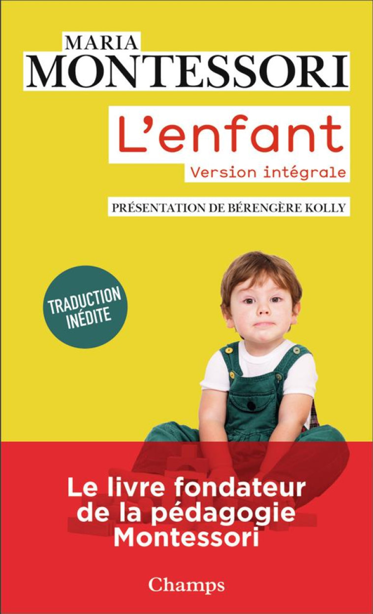 L-ENFANT - MONTESSORI MARIA - FLAMMARION