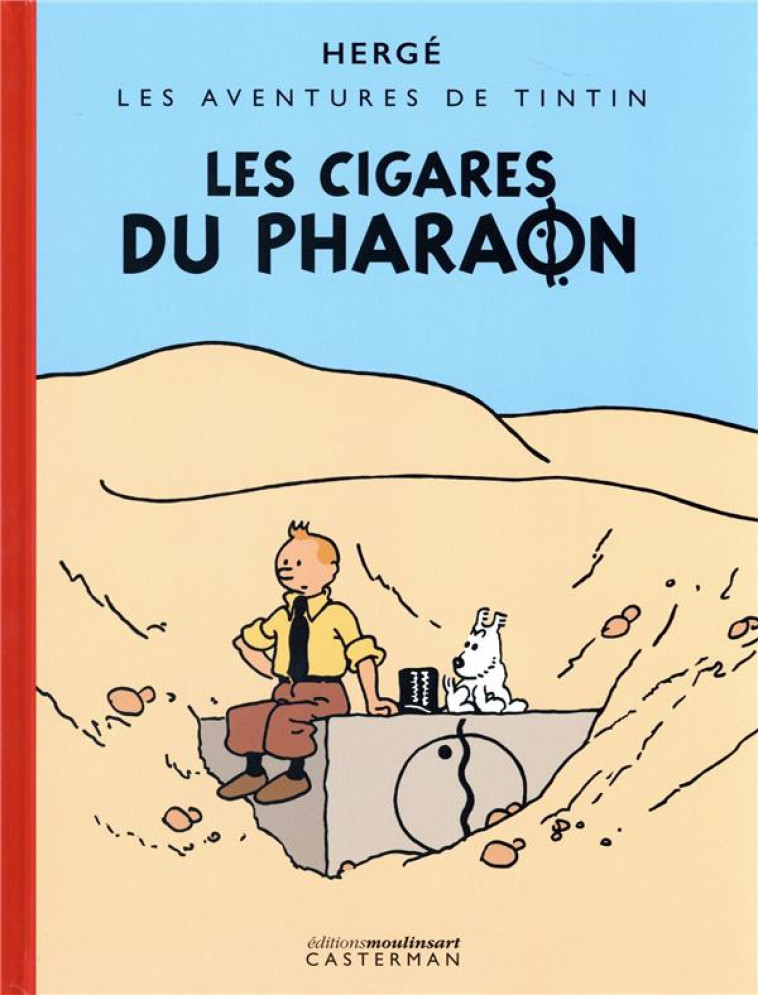 TINTIN LES CIGARES DU PHARAON - HERGE - CASTERMAN