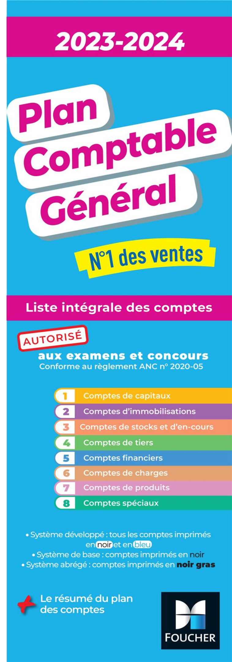 PLAN COMPTABLE GENERAL - PCG - - PAUGAM SEBASTIEN - FOUCHER