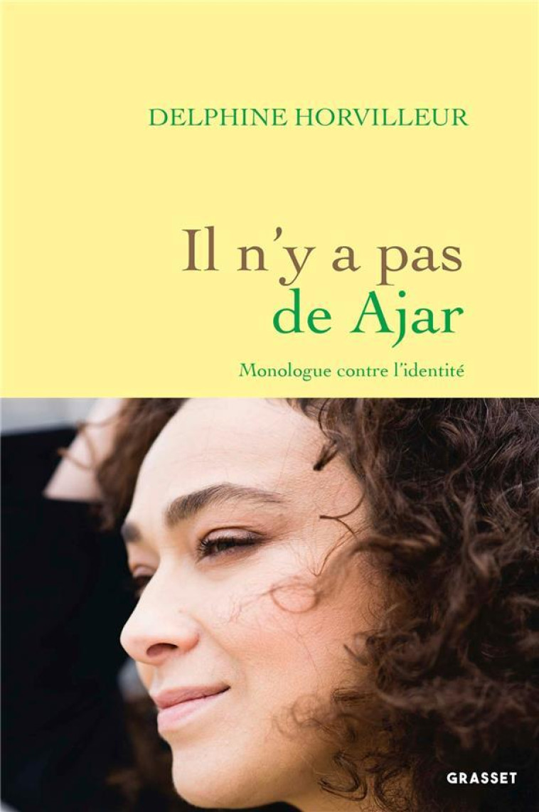 IL N-Y A PAS DE AJAR - MONOLOG - HORVILLEUR DELPHINE - GRASSET