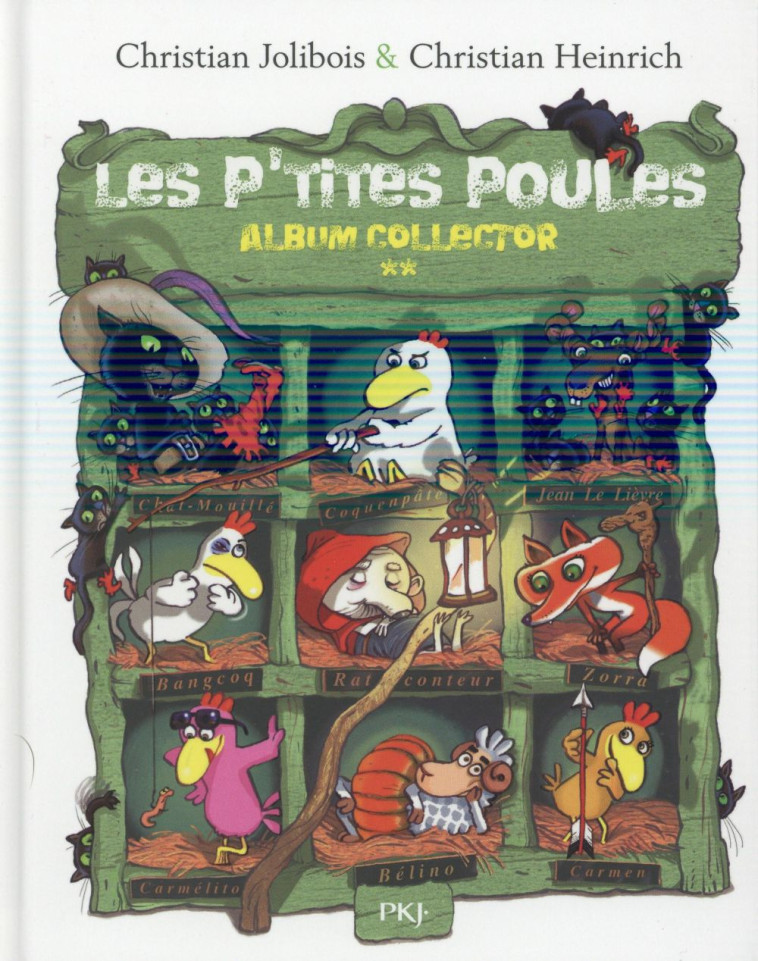 LES P-TITES POULES - ALBUM COL - JOLIBOIS/HEINRICH - POCKET