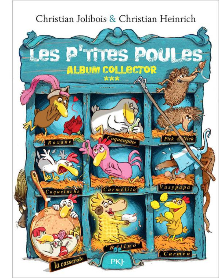 LES P-TITES POULES - ALBUM COL - JOLIBOIS/HEINRICH - Pocket jeunesse