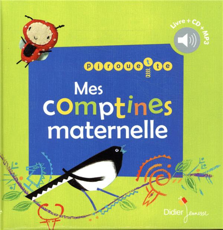 PIROUETTE, MES COMPTINES MATER - COLLECTIF - DIDIER