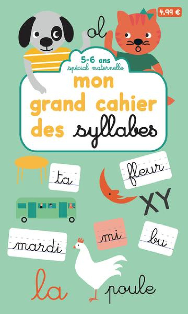 MON GRAND CAHIER DES SYLLABES - MILKIDS - MILKIDS