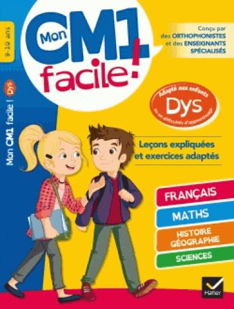 MON CM1 FACILE ! ADAPTE AUX EN - BARGE/OVERZEE/BONE - HATIER SCOLAIRE