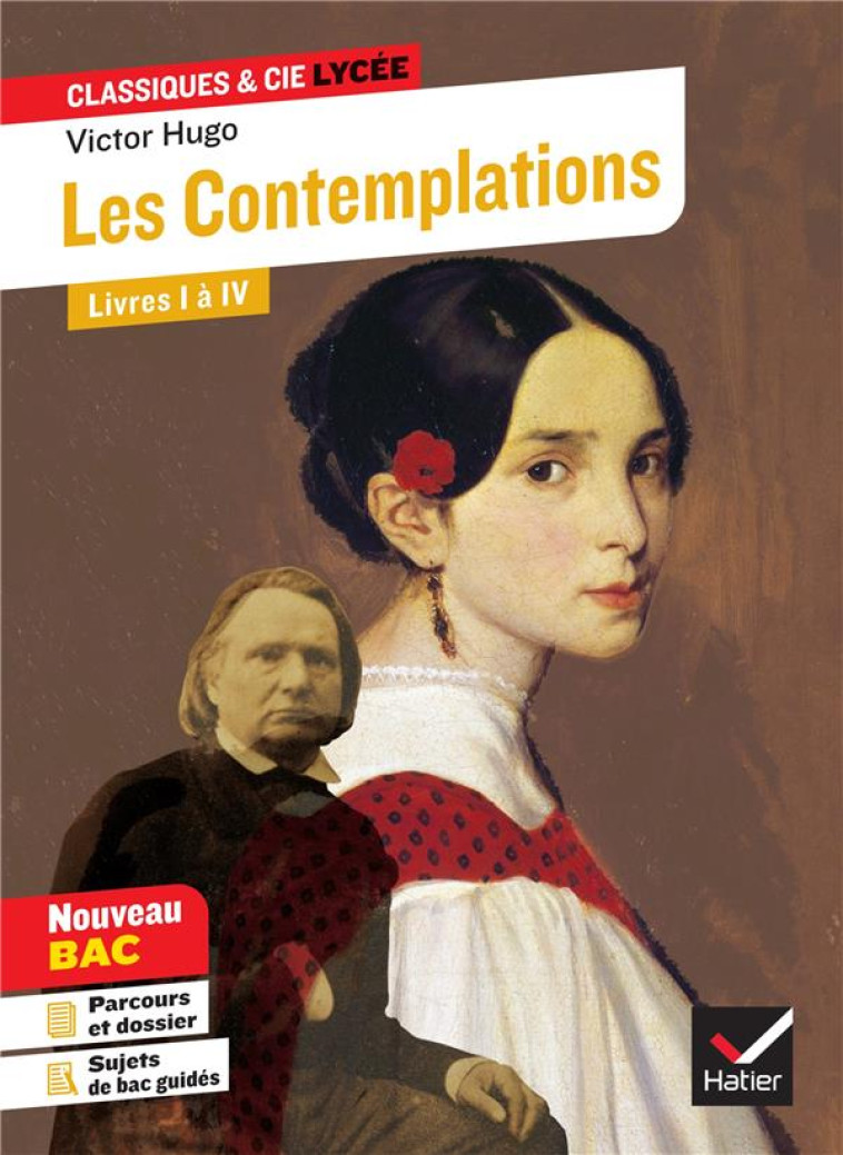 LES CONTEMPLATIONS, LIVRES I A - HUGO VICTOR - HATIER SCOLAIRE