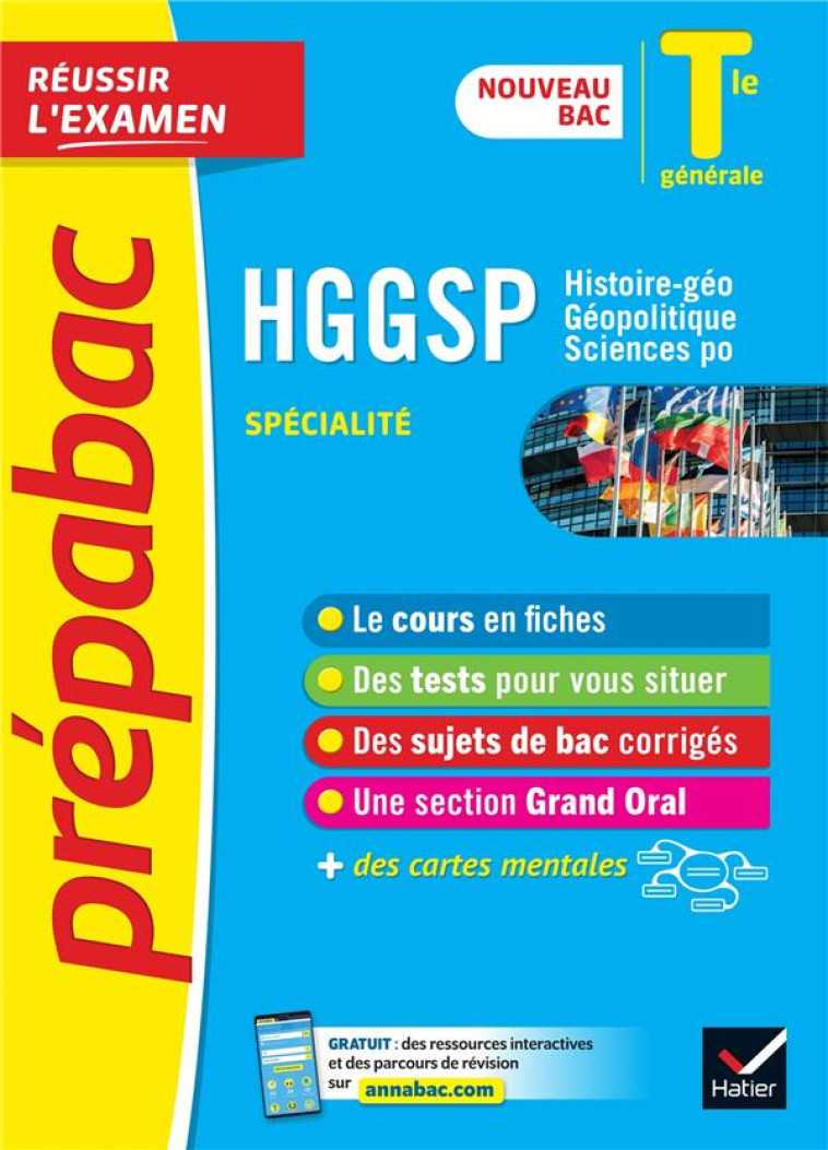 HGGSP TLE GENERALE (SPECIALITE - CLAVEL/VAN DE WANDEL - HATIER SCOLAIRE