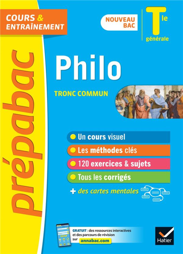 PREPABAC PHILOSOPHIE TLE GENER - GHRENASSIA/DEKHIL - HATIER SCOLAIRE