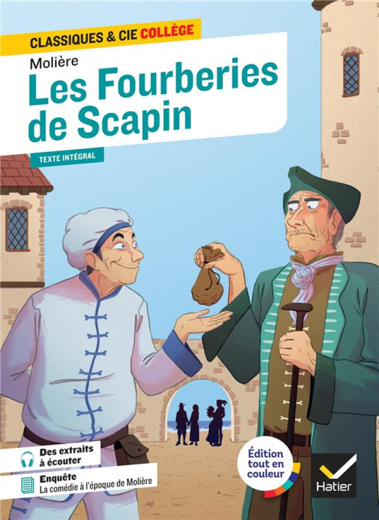 LES FOURBERIES DE SCAPIN - AVE - MOLIERE/SOREL - HATIER SCOLAIRE