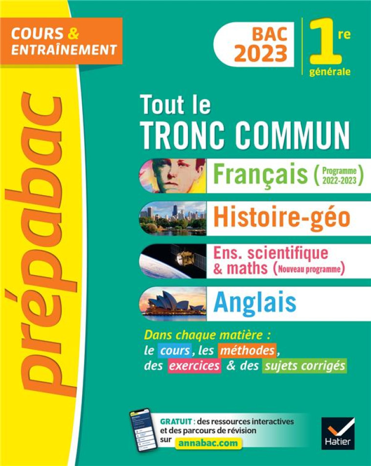 PREPABAC TOUT LE TRONC COMMUN - COLLECTIF - HATIER SCOLAIRE